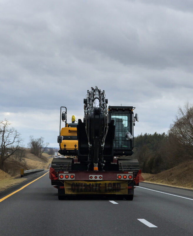 Transporting Construction Equipment t