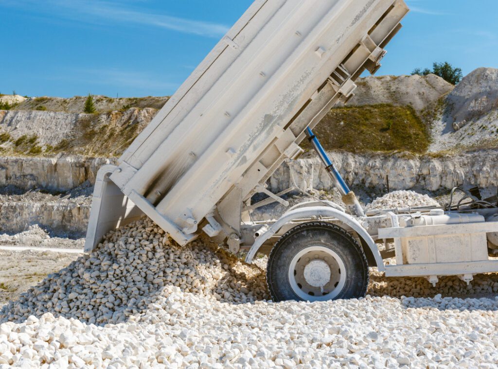 Dump Truck Unloading