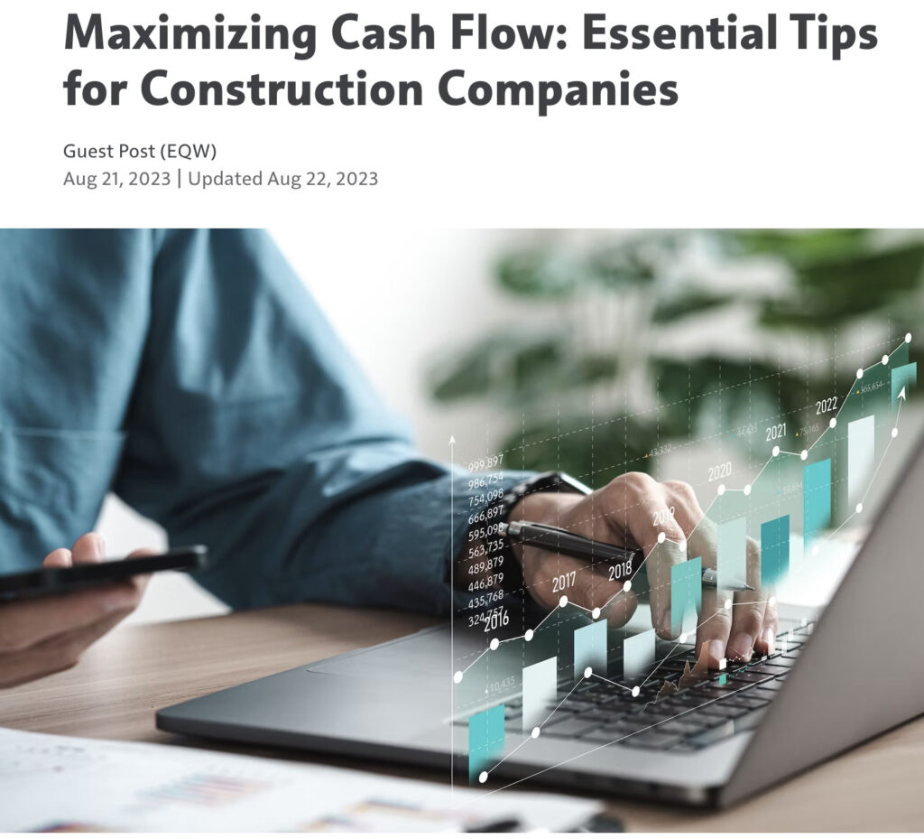 Maximizing cash flow